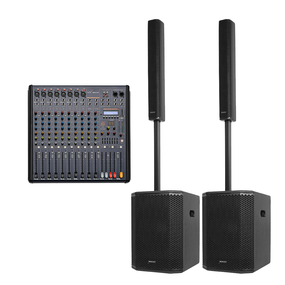 메가라인 MGAP1530S2X1 컬럼어레이스피커 행사용스피커